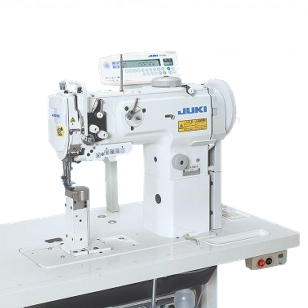 PLC-1710-7 1-needle, Post-bed, Unison-feed, Lockstitch Machine with Vertical-axis Large Hook with Automatic Thread Trimmer