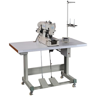 KW-2918D High Speed, Direct-Drive, 1-Needle, Lockstitch Buttonholing Machine
