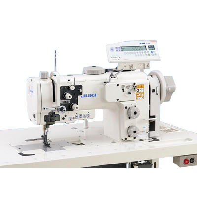 LU-2212N-7/LU-2220-7 High-speed, Unison-feed, Lockstitch Machine with Vertical-axis Large Hook and Automatic Thread Trimmer
